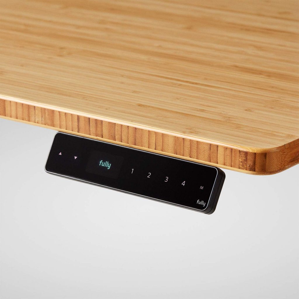 Jarvis Bamboo Standing Desk Handset Option Features