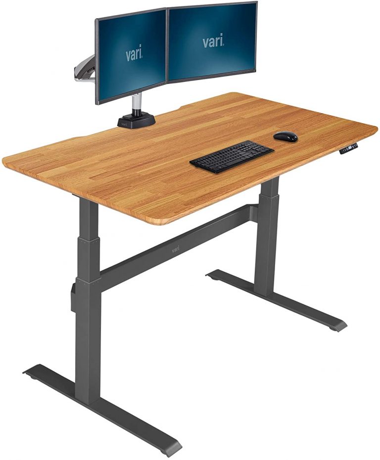 Vari Electric Standing Desk 60 - Sit to Stand Desk - 3 Button Memory Settings