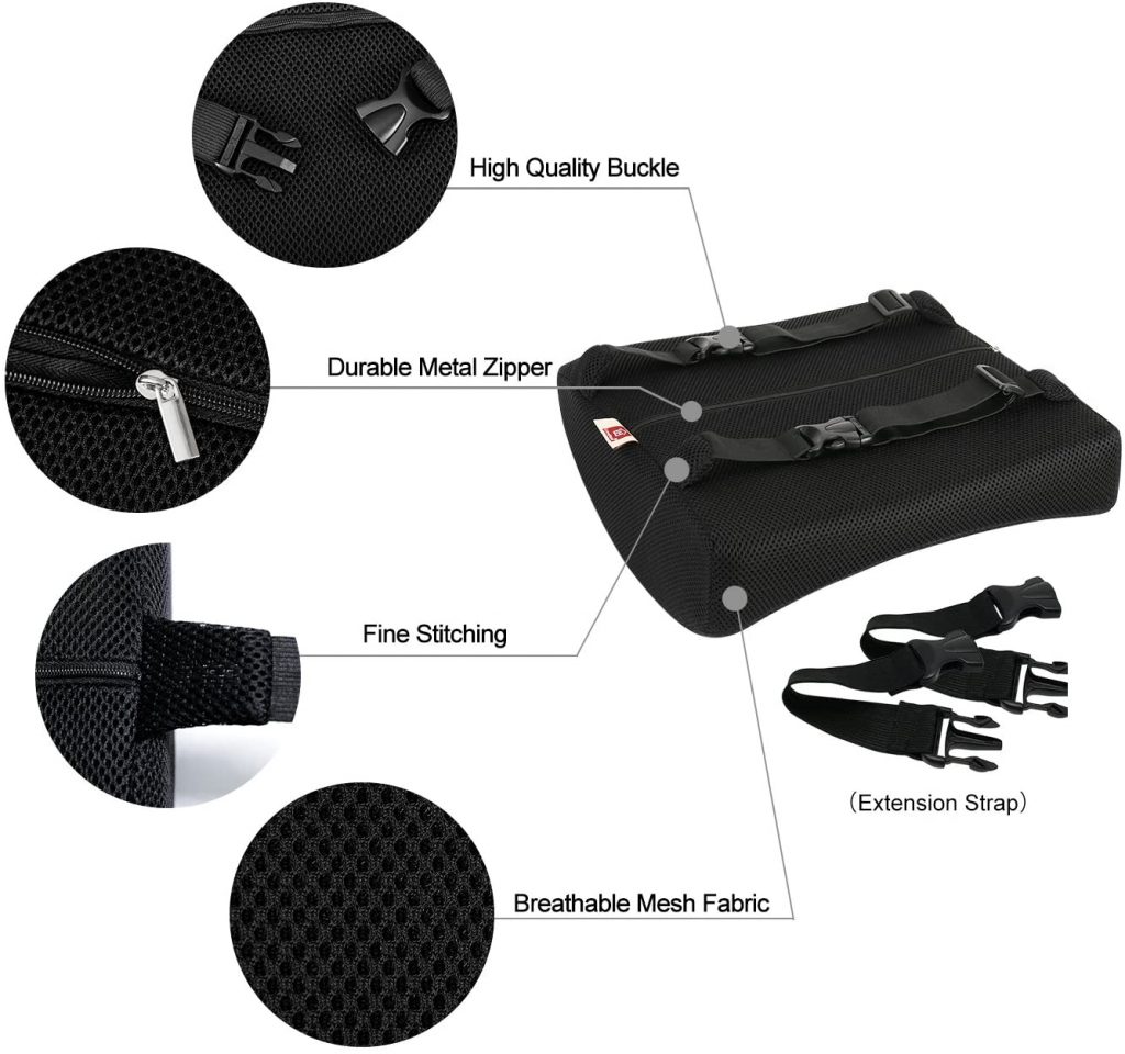 Review: LoveHome Memory Foam Lumbar Support Back Cushion