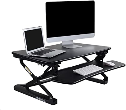 FlexiSpot M2W Height Adjustable Standing Desk Converter Review