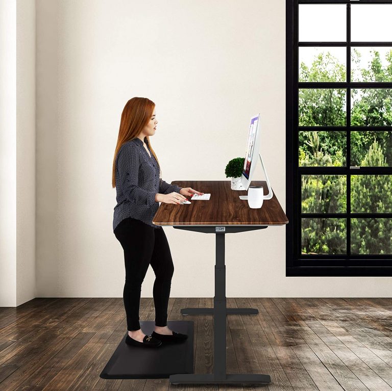 Seville Classics Airlift Pro Electric Adjustable Standing Desk 2