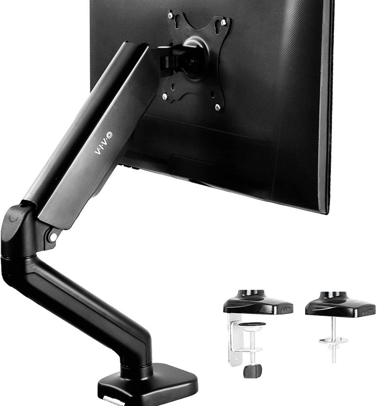 VIVO Height Adjustable Single Monitor Arm Review
