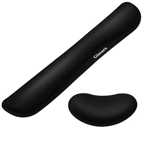 Gimars Upgrade Enlarge Gel Memory Foam Keyboard Wrist Rest Pad Review