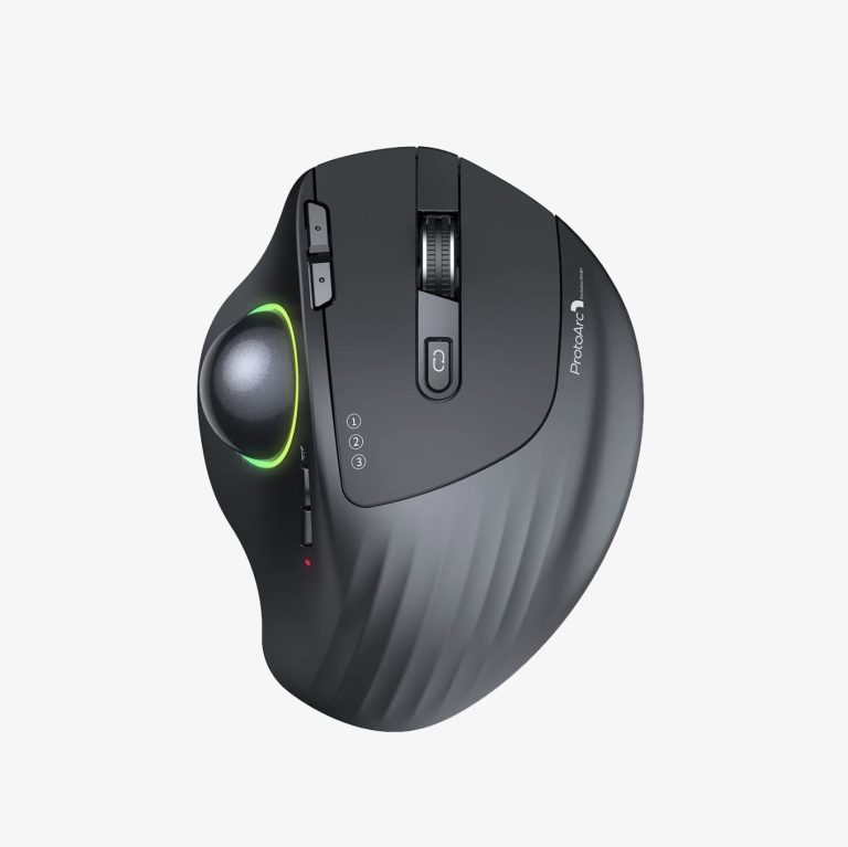 ProtoArc EM01 Advanced Wireless RGB Trackball Mouse Review