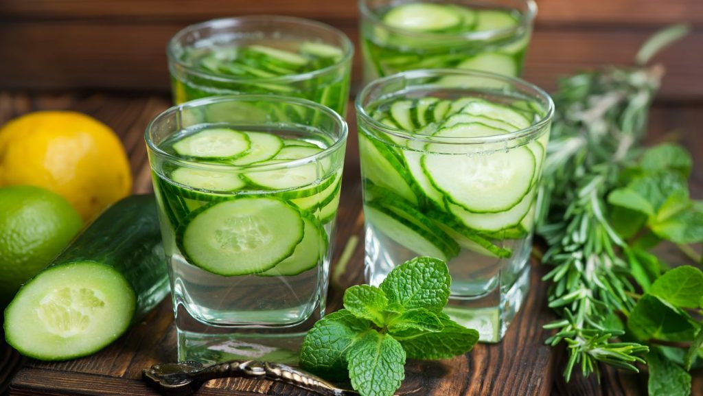 Healthy Snacks - Cucumber slices