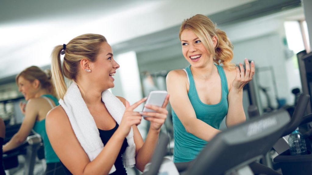 Workout Time-Wasters - Mindless Socializing