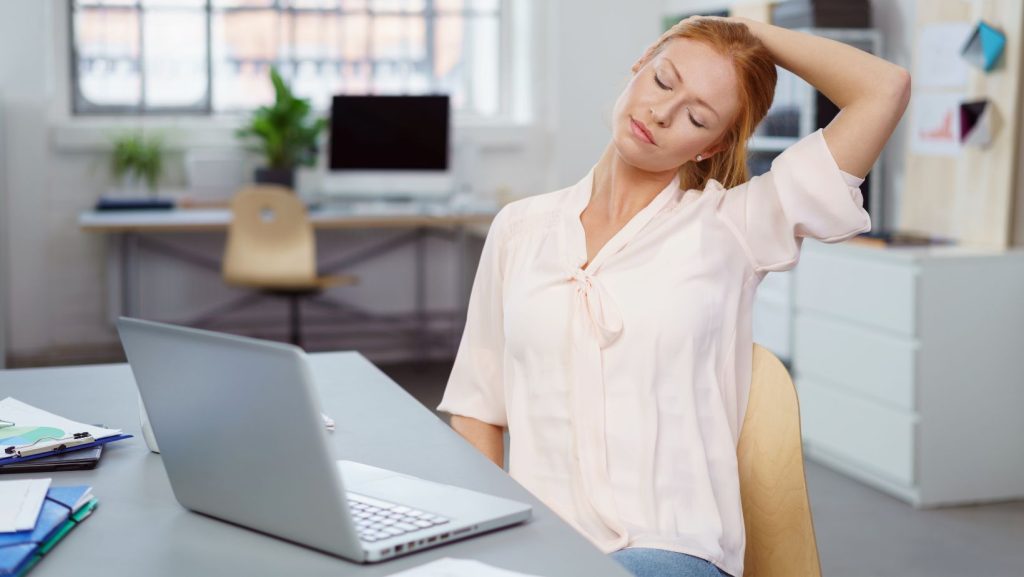 Stretches to “Un-desk” Your Body - Neck and Shoulder Stretch