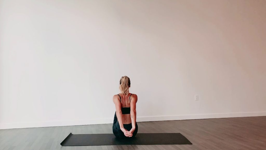 Flexibility Exercises - Seated Shoulder Squeeze