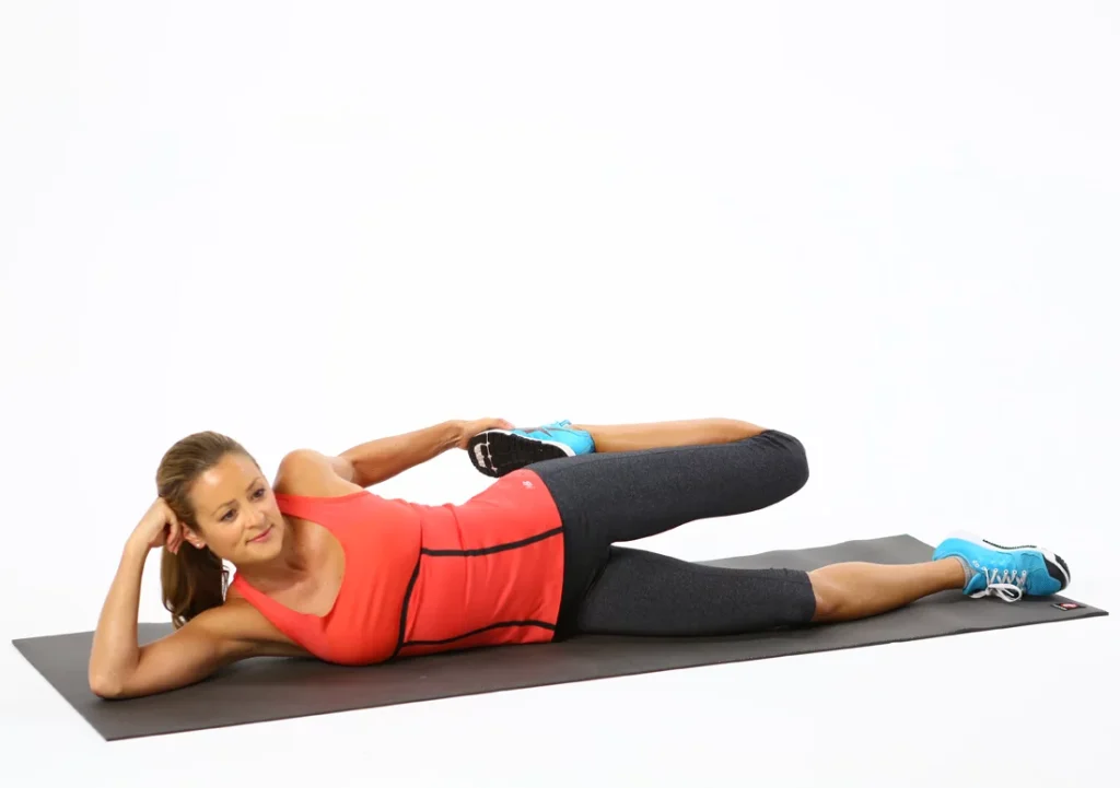 Flexibility Exercises - Side-Lying Quad Stretch