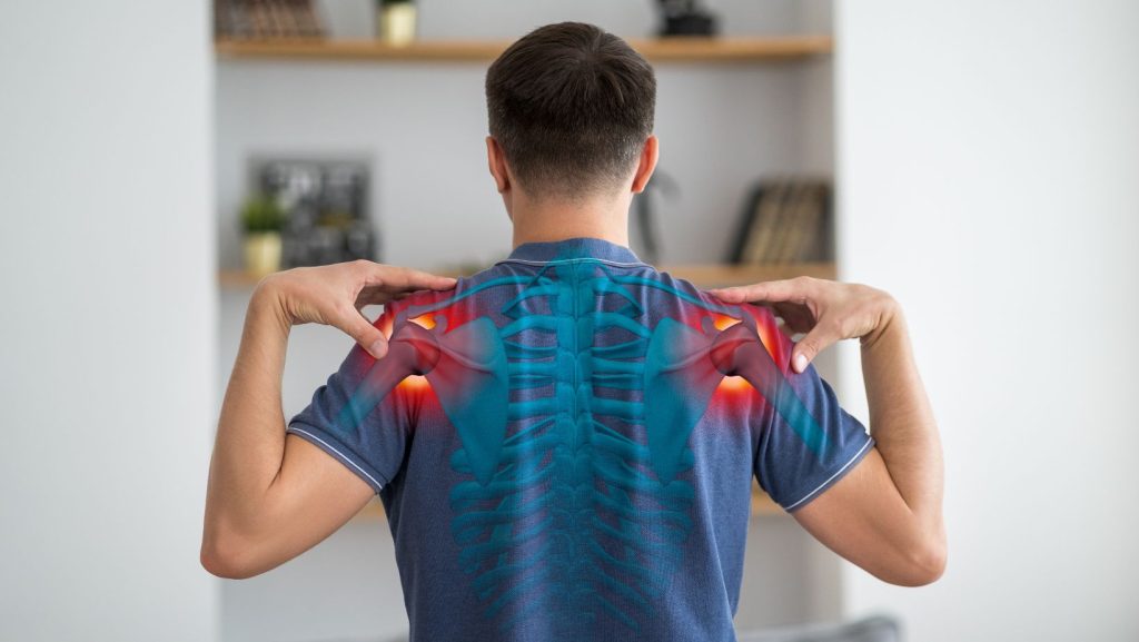 Exercises to Counteract Sitting All Day - Shoulder blade squeezes