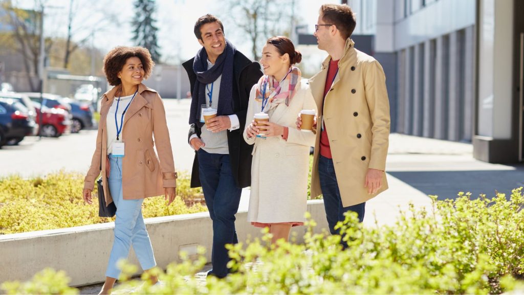 Tips for Staying Active at Work - Lunch Break Stroll