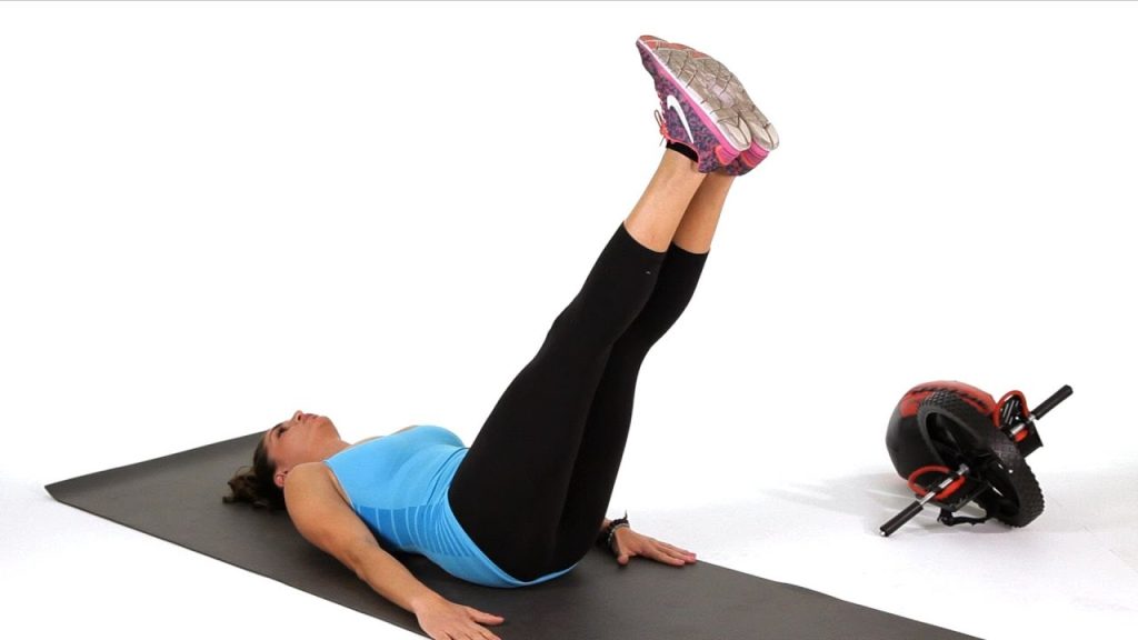 10-Minute Core Workout - Leg Drop