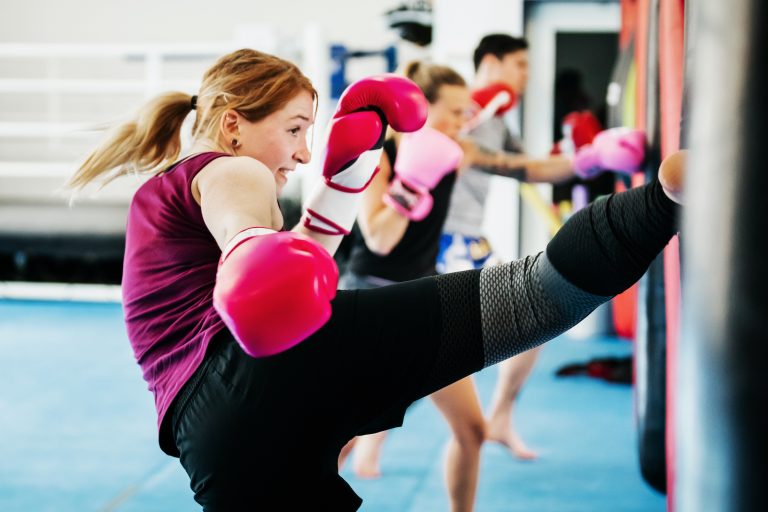 A Step-By-Step Cardio Kickboxing Workout For the Home or Office